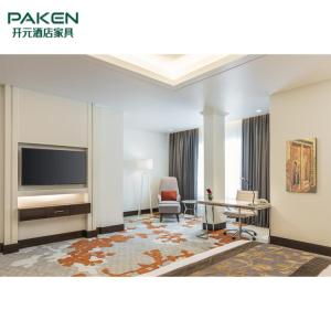 Solid Wood Full Sets Walnut Bedroom Furniture