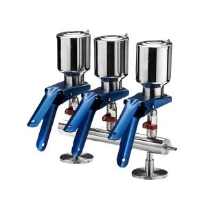 Multiple Vacuum Filtration System Cleaner With Branch Funnel Manifolds Vacuum