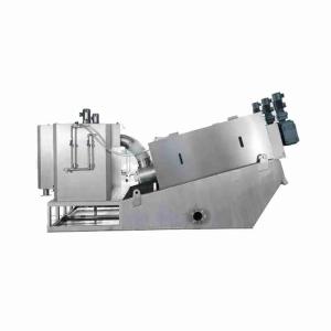 China Stainless Steel Sludge Gravity Thickening Dewatering Treatment System IP55 F on sale