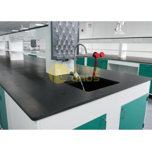 Molded marine edge laboratory countertops for chemical engineering science