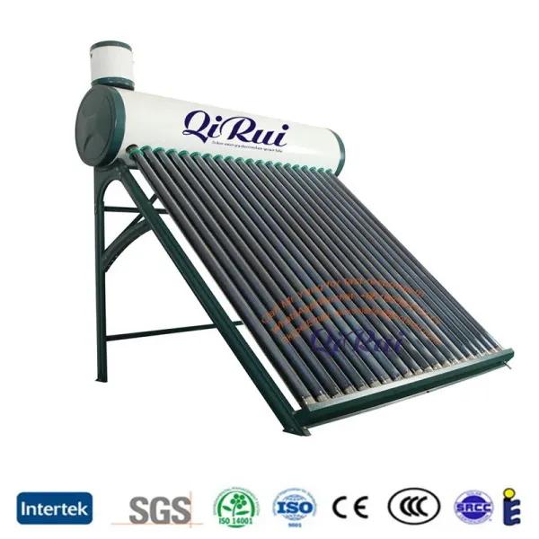 Unpressurised Rooftop Solar Energy Shower Hot Water System