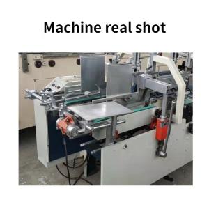 Box Folding and Gluing Machine with 380V Voltage Box Unfolded Size width 120mm