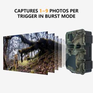 Trail Camera ODM/OEM KW571 waterproof IP67 No-Glow CMOS Sensor 30MP photo 1080P