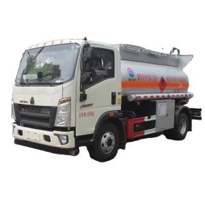 2024 New 4 4 * 2 LHD Fuel Bowser Tank Truck 4000 Liters 5000 Liters 6000 Liters