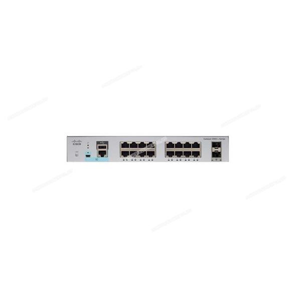 Buy WS C2960L 16TS LLoriginal New Cisco Catalyst 2960-L Switch 16 Port GigE 2 X 1G SFP LAN Lite at wholesale prices