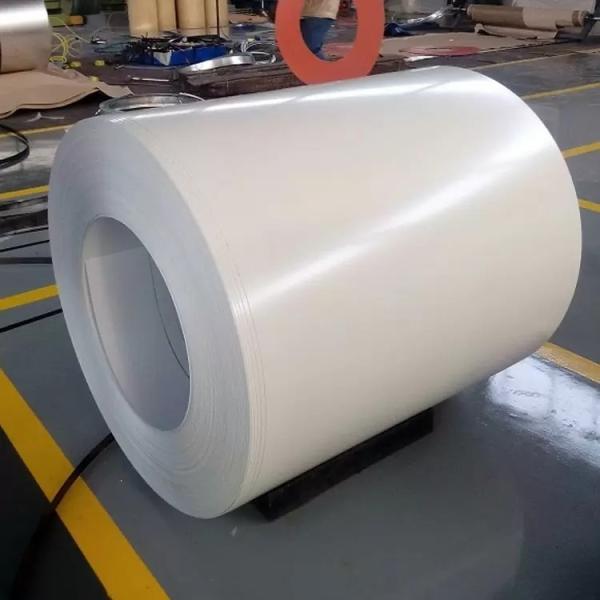 Buy White Galvanized Ppgi Steel Coil 9016 Prepainted 0.4mm Color Coated PPGI 0.1mm - 300mm at wholesale prices