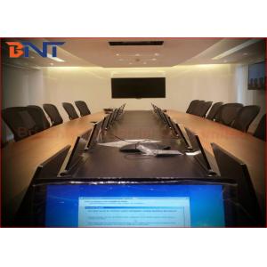 Quality Conference Audio Video Project / 17.3&quot; FHD Screen Ultra Thin LCD Motorized Lift for sale