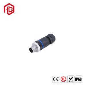 8 Pin Waterproof Molded Plug With Cable M12 Connector