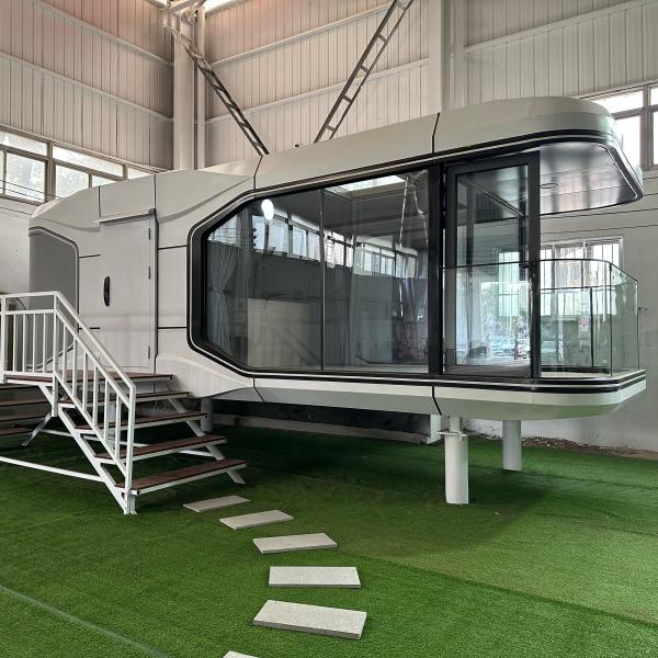 Aluminum Window Uniquely Designed Space Capsule Container Hotel Sleeping Modular