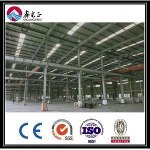 Wind Resistant Industrial Prefab Buildings Steel Structure Aluminum Alloy Window