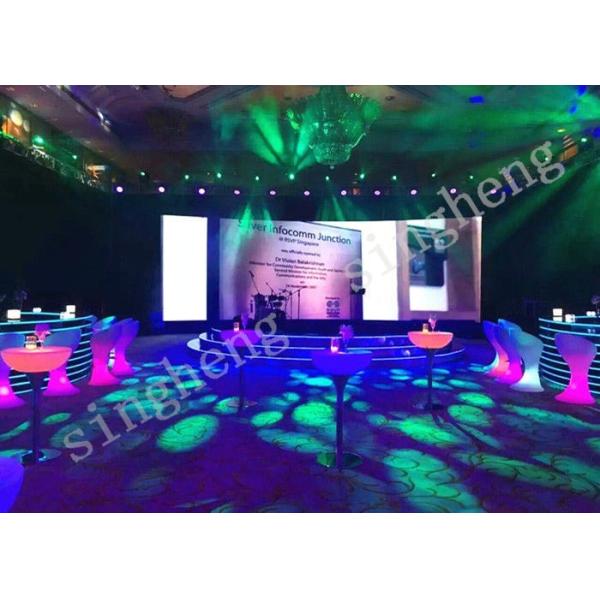 Buy Portable Rental LED Display 1R1G1B Pixel Configuration P4 14.27mm Module Thickness at wholesale prices