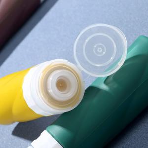 Braid Shape Refill Squeeze Silicone Travel Bottles 90ml For Toiletries