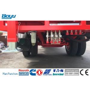 Overhead Tension Stringing Equipment Conductor Tensioner With Electric Starting