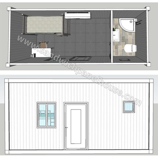 Low Cost Construction Portable Mining Camp Accommodation