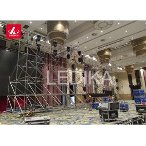 Quality Flexible Layer Truss ,Aluminium Slab Form Lighting Scaffolding For Line Array for sale