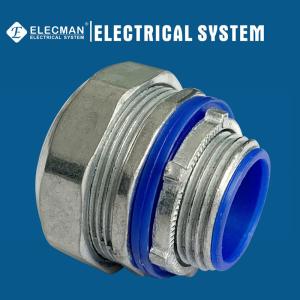 Insulated Liquid Tight Connector Straight Type Zinc 3/4" UL Listed