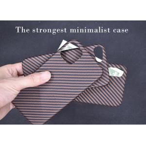 0.65mm Thickness Gold Aramid Fiber iPhone SE Waterproof Case