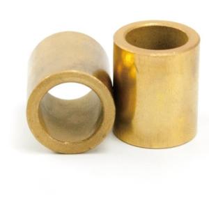 Sintered Bronze Oil Impregnated Self Lubricating Sleeve Bearings Good Corrosion