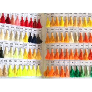 Colored Intermingle DTY Polyester Yarn 75D / 36F HIM SIM NIM For Knitted Socks