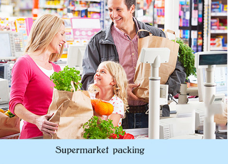 Kraft Paper Coloured Paper Bags With Glossy Lamination , White Personalised Paper Bags