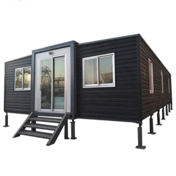 Steel Door 3 Bedroom Portable Homes Expandable Container House with Online