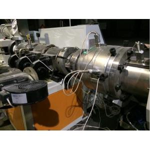 Water Supplying Plastic Pipe Extrusion Line , Pvc Pipe Extrusion Machine