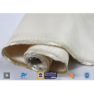 Heat Resistant 1050g Brown High Silica Fiberglass Fabric Fireproof