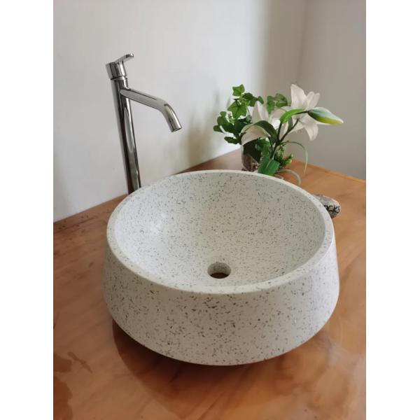Buy Modern Terrazzo Artistry Vanity Sink | Scratch-Resistant & High-Gloss Finish at wholesale prices