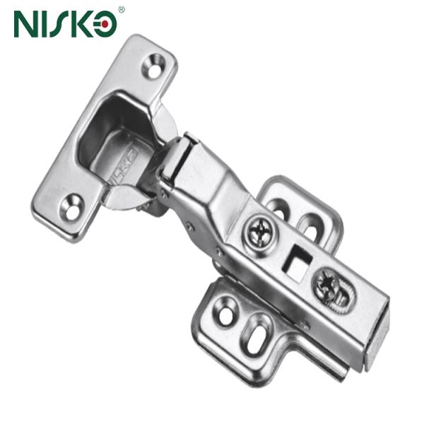Buy Clip-On Soft Close Hinge Two-Way Adjustable Cabinet Hinge For Bedroom Closet Wardrobe at wholesale prices