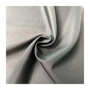 Eco-friendly recycled pet fabric on which is waterproof plaid 240T pongee fabric