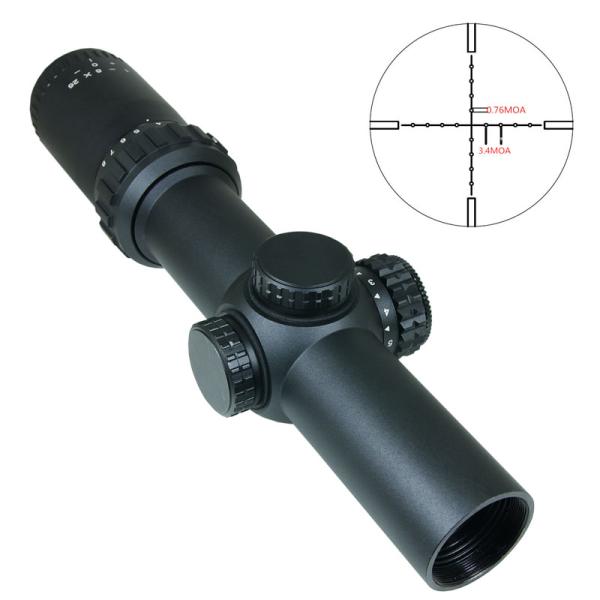 91mm Eye Relief 8x Hunting Rifle Scope Objective Lens Diameter 26mm