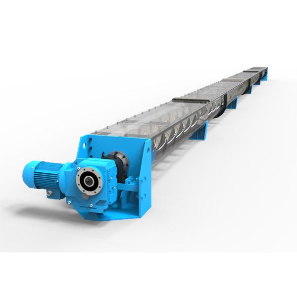 Industrial-Grade Spiral Conveyor for Building Materials and Solid Waste