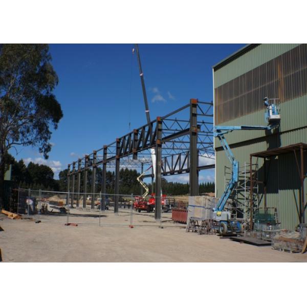 Australian Standard Modern Design Truse Roof Large Spans Prefabricated Steel Structure Warehouse