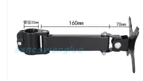 Tolerance 0.05mm Bronze Metal Wall Mount LCD TV Brackets for Precise TV Mounting