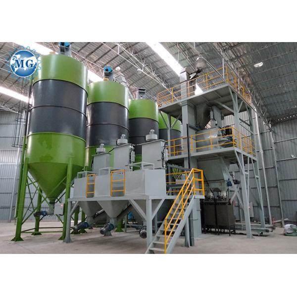 Buy High Capacity Ceramic Tile Adhesive Mortar Manufacturing Machine Production Line at wholesale prices
