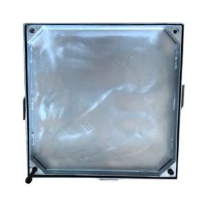 T2.50mm Galvanized Manhole Cover , Manhole Lid High Load Strength
