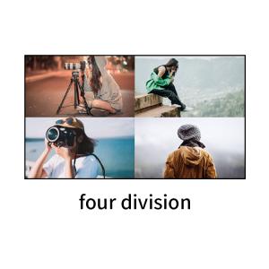 Bitvisus 4x1 HDMI Security Conference Monitoring Solution 4 in 1 Out 4K60