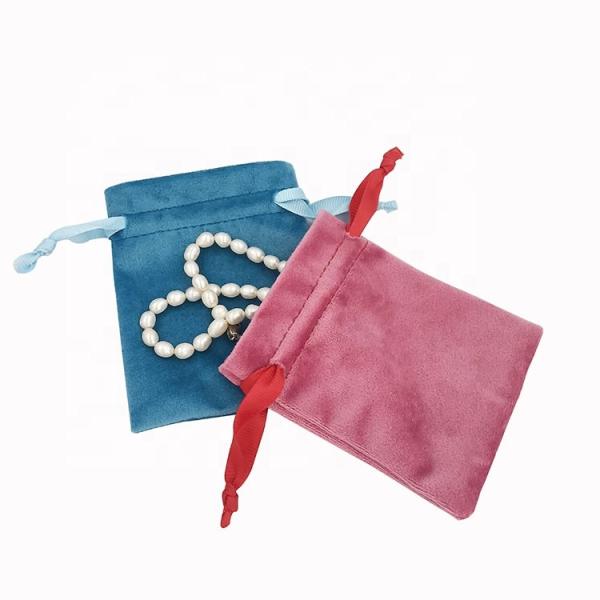 Buy OEM ODM Envelope Jewelry Pouch Luxury Microfiber Jewelry Packaging Bags at wholesale prices