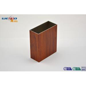 Wooden Surface Aluminum Section Aluminium Sliding Window Frame