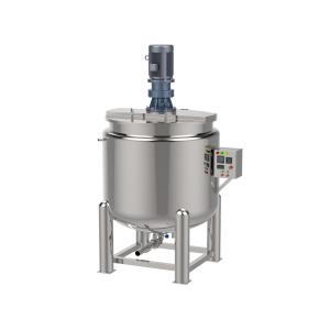 Electric Stainless Steel Mayonnaise Mixing Machine PLC Controlled