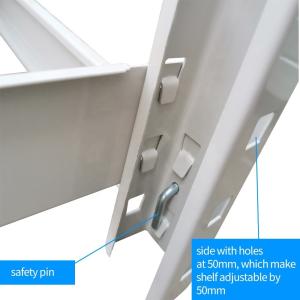 Convenient 8 Layer Boltless Steel Rack with 50mm Hole Distance and 1200-2500mm