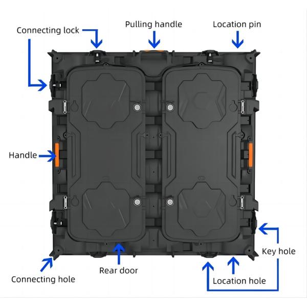 High Brightness HD P2 P2.5mm Outdoor LED Display Fine Pitch LED Cabinet