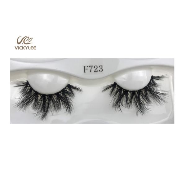 Buy Full Strips Cotton 19mm Mink Volume Eyelash Extensions at wholesale prices