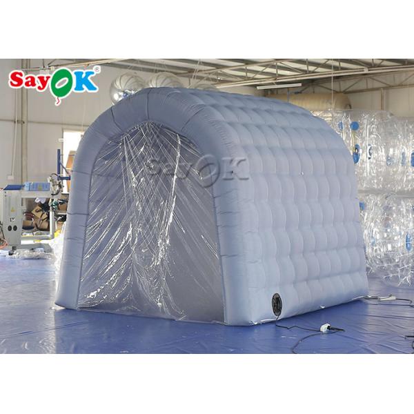 Gray Inflatable Medical Tent Disinfection Tunnel For Hospital Equipment