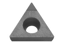 TBGW / TCGW Diamond Cutting Tools PCD Tipped Indexable Turning Inserts For Alloy