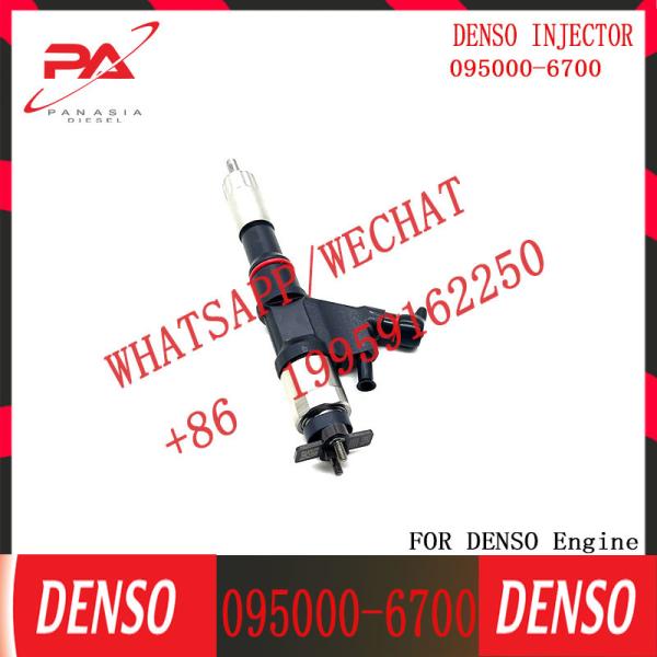 Diesel Common Rail Fuel Injector 095000-6700 095000-6701 9709500-670 0950006700 0950006701 for HOWO VG1540080017A R61540