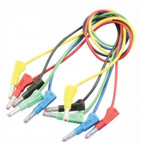 Quality 15A Male Audio Video 4mm 1000V Banana To Banana Cable for sale