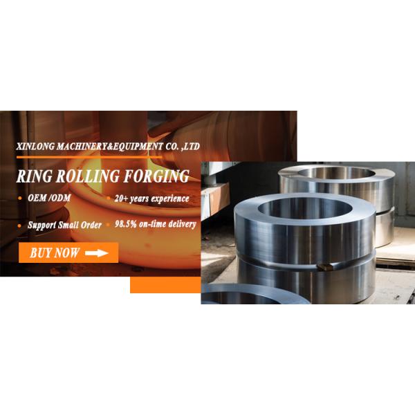Non-Standard Customized Forged Rolled Rings for Construction Machinery Components