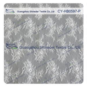 Beautiful Flora Bridal Chantilly Lace For Wedding Dress With Nylon Material