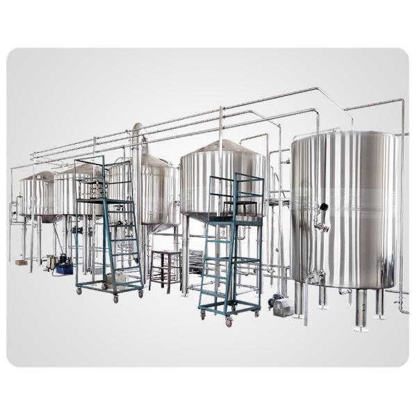 Commercial 15000L Large Scale Brewery Equipment PLC Control System